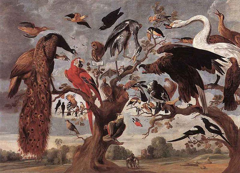 Mockery of the Owl, Jan Van Kessel